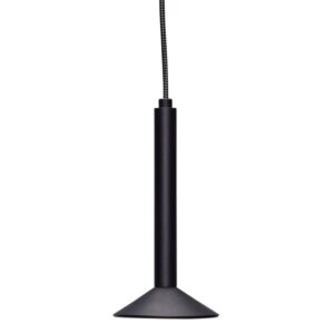 Čern&eacute; kovov&eacute; z&aacute;věsn&eacute; světlo H&uuml;bsch Chromatic 12 cm