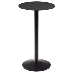 Čern&yacute; barov&yacute; stůl Kave Home Esilda 60 cm
