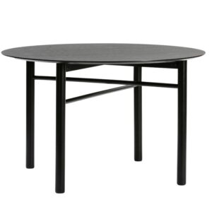 Čern&yacute; jasanov&yacute; j&iacute;deln&iacute; stůl Teulat Junco 120 cm