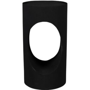 Čern&yacute; kovov&yacute; odkl&aacute;dac&iacute; stolek DUTCHBONE SAI 30 cm