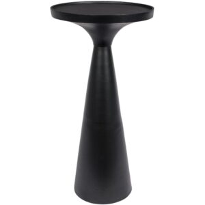 Čern&yacute; kovov&yacute; odkl&aacute;dac&iacute; stolek ZUIVER FLOSS 28 cm