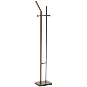 Čern&yacute; kovov&yacute; stojac&iacute; vě&scaron;&aacute;k Kave Home Magali 172 cm