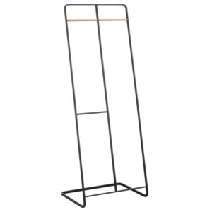 Čern&yacute; kovov&yacute; stojac&iacute; vě&scaron;&aacute;k Yamazaki Tower 163 cm