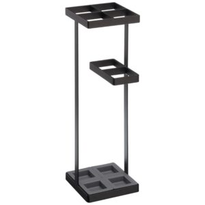 Čern&yacute; kovov&yacute; stojan na de&scaron;tn&iacute;ky Yamazaki Tower