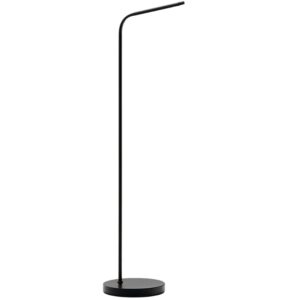 Čern&yacute; kovov&yacute; stojan na zahradn&iacute; LED lampu Kave Home Nali