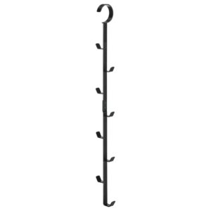Čern&yacute; kovov&yacute; vě&scaron;&aacute;k do &scaron;atn&iacute;ku Yamazaki Tower 54 cm