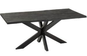 Čern&yacute; mangov&yacute; j&iacute;deln&iacute; stůl J-line Gary 180 x 90 cm