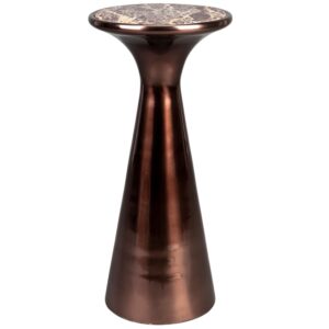 Čern&yacute; mramorov&yacute; odkl&aacute;dac&iacute; stolek DUTCHBONE MOUNT 25 cm