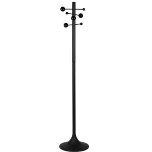 Čern&yacute; stojac&iacute; vě&scaron;&aacute;k ZUIVER JASON 175 cm