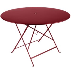 Červen&yacute; kovov&yacute; skl&aacute;dac&iacute; stůl Fermob Bistro 117 cm