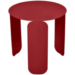 Červen&yacute; kovov&yacute; zahradn&iacute; odkl&aacute;dac&iacute; stolek Fermob Bebop 45 cm