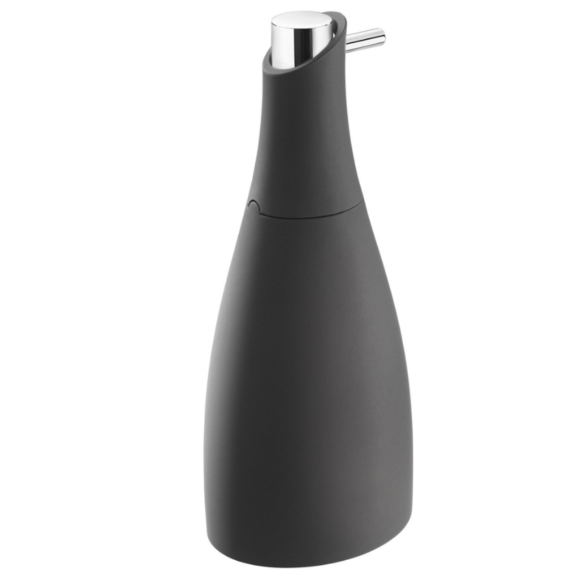 Cosmic Černý plastový dávkovač mýdla Saku 300 ml