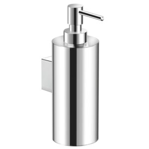 Cosmic Stř&iacute;brn&yacute; kovov&yacute; n&aacute;stěnn&yacute; d&aacute;vkovač m&yacute;dla Architect SP 240 ml