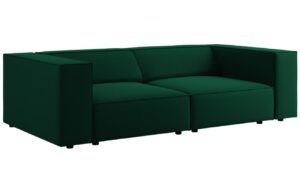 Cosmopolitan Design Sametov&aacute; pohovka Arendal 204 cm