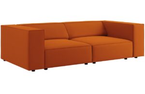 Cosmopolitan Design Sametov&aacute; pohovka Arendal 204 cm