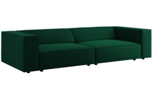 Cosmopolitan Design Sametov&aacute; pohovka Arendal 244 cm