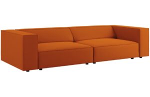 Cosmopolitan Design Sametov&aacute; pohovka Arendal 244 cm
