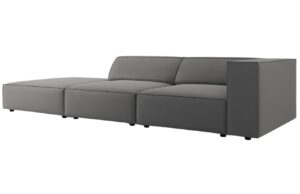 Cosmopolitan Design Sametov&aacute; pohovka Arendal 262 cm