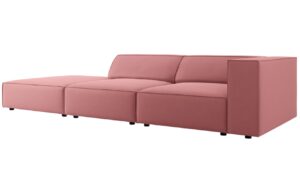 Cosmopolitan Design Sametov&aacute; pohovka Arendal 262 cm