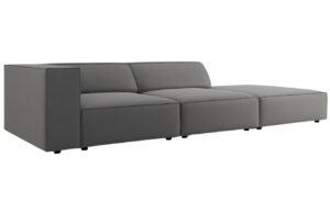 Cosmopolitan Design Sametov&aacute; pohovka Arendal 262 cm