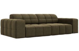 Cosmopolitan Design Sametov&aacute; pohovka Chicago 244 cm