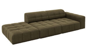Cosmopolitan Design Sametov&aacute; pohovka Chicago 262 cm