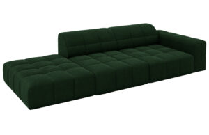 Cosmopolitan Design Sametov&aacute; pohovka Chicago 262 cm