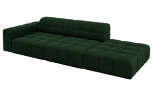 Cosmopolitan Design Sametov&aacute; pohovka Chicago 262 cm