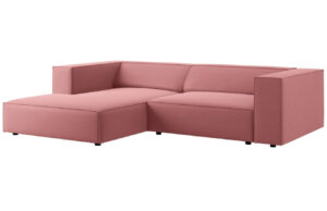 Cosmopolitan Design Sametov&aacute; rohov&aacute; pohovka Arendal 224 cm