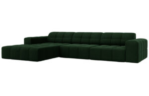 Cosmopolitan Design Sametov&aacute; rohov&aacute; pohovka Chicago 284 cm