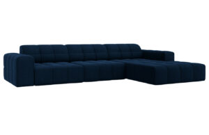Cosmopolitan Design Sametov&aacute; rohov&aacute; pohovka Chicago 284 cm