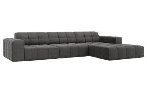 Cosmopolitan Design Sametov&aacute; rohov&aacute; pohovka Chicago 284 cm