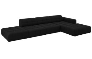 Cosmopolitan Design Sametov&aacute; rohov&aacute; pohovka Chicago 341 cm