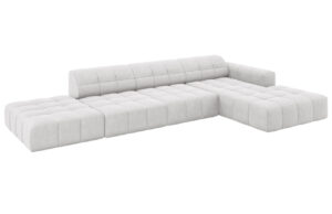 Cosmopolitan Design Sametov&aacute; rohov&aacute; pohovka Chicago 341 cm