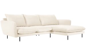 Cosmopolitan Design Sametov&aacute; rohov&aacute; pohovka Vienna 255 cm