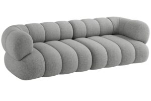 Cosmopolitan Design &Scaron;ed&aacute; čtyřm&iacute;stn&aacute; pohovka Koge 240 cm