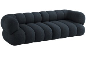 Cosmopolitan Design Tmavě modr&aacute; čtyřm&iacute;stn&aacute; pohovka Koge 240 cm