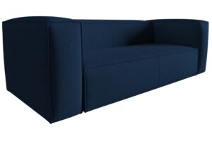 Cosmopolitan Design Tmavě modr&aacute; trojm&iacute;stn&aacute; pohovka Mackay 200 cm
