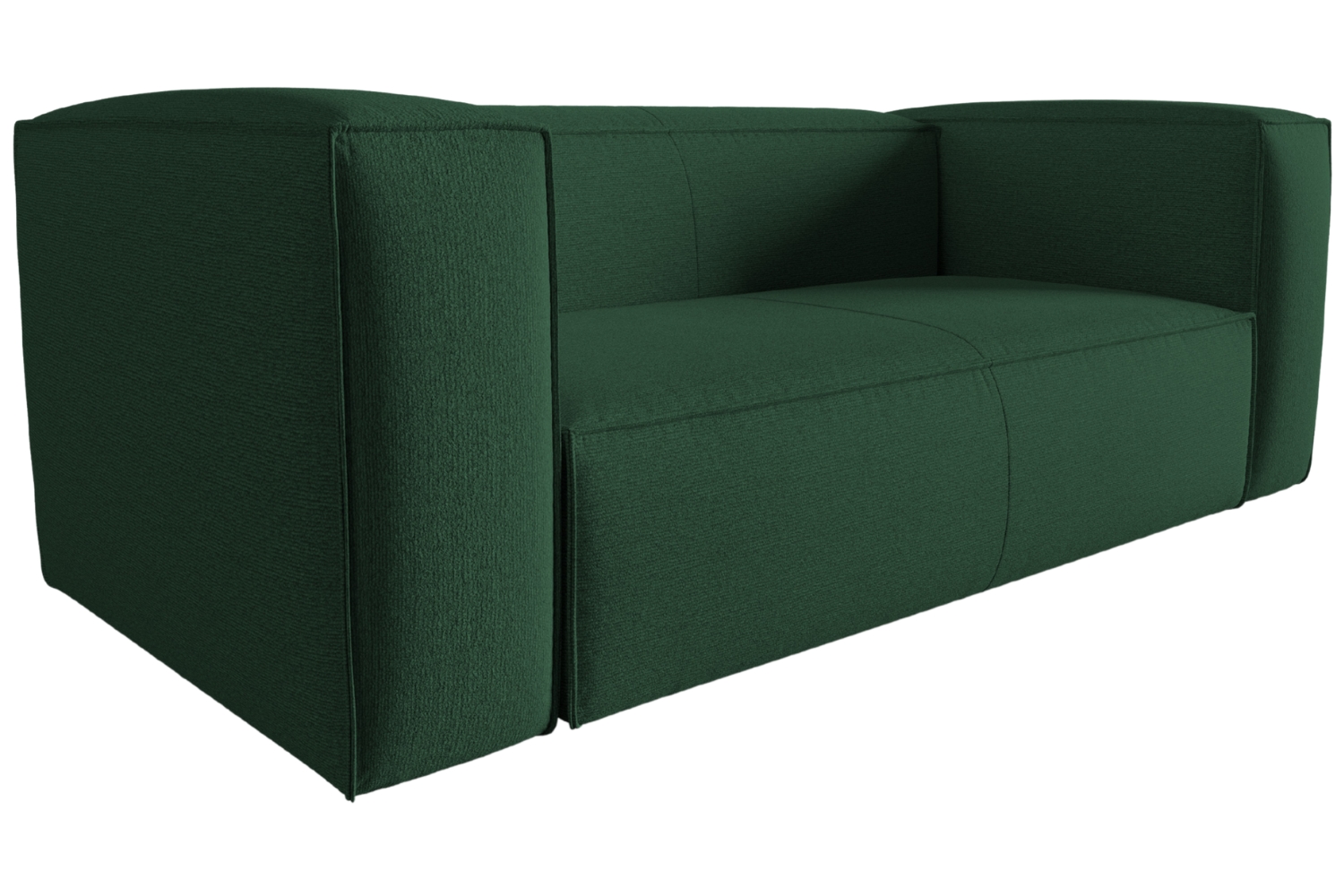 Cosmopolitan Design Zelená dvoumístná pohovka Mackay 150 cm