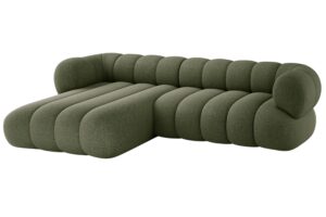 Cosmopolitan Design Zelen&aacute; rohov&aacute; pohovka Koge 270 cm