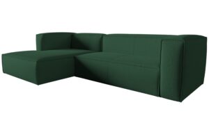 Cosmopolitan Design Zelen&aacute; rohov&aacute; pohovka Mackay 282 cm