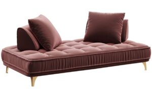 Devichy Sametov&aacute; pohovka Chloe 234 cm