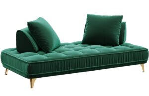 Devichy Sametov&aacute; pohovka Chloe 234 cm
