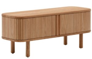 Dřevěn&yacute; TV stolek Kave Home Mailen 120 x 40 cm