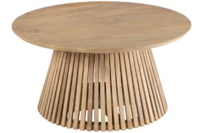 Dřevěn&yacute; konferenčn&iacute; stolek J-line Vincenzo 80 cm