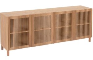 Dubov&aacute; komoda Kave Home Beyla 180 x 42