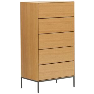 Dubov&aacute; komoda Kave Home Vedrana 60 x 40 cm