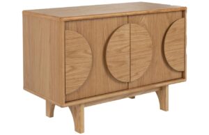 Dubov&aacute; komoda ZUIVER GROOVE 82 x 40 cm