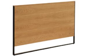 Dubov&eacute; čelo k posteli Kave Home Taiana 160 cm