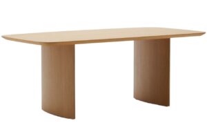 Dubov&yacute; j&iacute;deln&iacute; stůl Kave Home Litto 200 x 100 cm